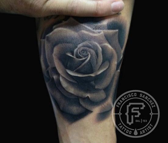 Francisco Sanchez - rose tattoo